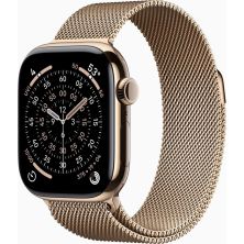 Смарт-часы Apple Watch Series 11 GPS + Cellular 42mm Gold Titanium Case with Gold Milanese Loop (MF8Y4RK/A)