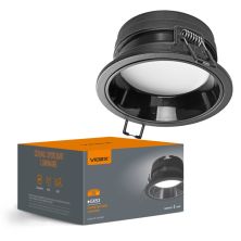Світильник точковий Videx під лампу GX53 (VL-SPF28R-B) Світильник точковий Videx під лампу GX53 (VL-SPF28R-B)