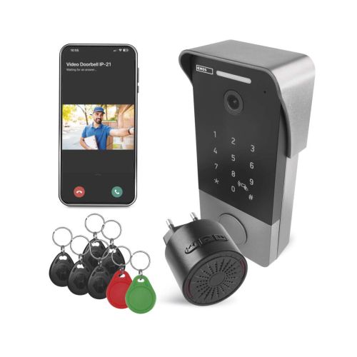 Дверний дзвінок EMOS H4034 IP-21PoE Wi-Fi (H4034) Дверний дзвінок EMOS H4034 IP-21PoE Wi-Fi (H4034)
