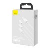 Дата кабель USB 2.0 AM to Lightning + Micro 5P + USB-C 1.5m 3.5A white Baseus (CAMLTYS-02) - Изображение 2