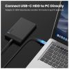 Переходник USB 3.0 AM to USB-C F gray Ugreen (50533) - Изображение 3