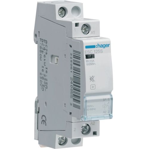 Автоматичний вимикач Hager 25 A 230V 1NO 1P (B) (ESC125S)