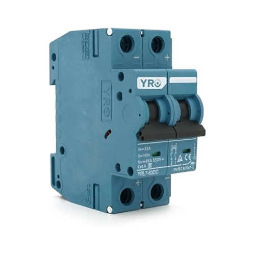 Автоматический выключатель YRO YRL7-63DC/550 2P 32A