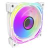 Кулер до корпусу DARKFLASH INF24 3IN1(PWM) WHITE - Зображення 2