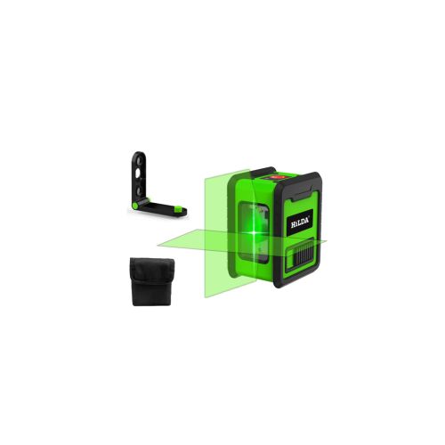 Лазерний нівелір HiLDA IP54, 500cm, Green, настінний кронштейн (Hilda-WB-Gn)