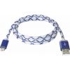 Дата кабель USB08-03LT USB - Micro USB, BlueLED backlight, 1m Defender (87555) - Зображення 1