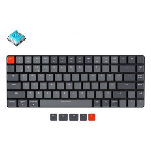Клавиатура Keychron K3 84 Key Low Profile Hot-Swap Optical White LED Brown (K3D3_KEYCHRON)