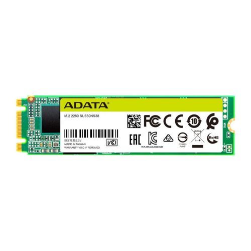 Накопитель SSD M.2 2280 512GB ADATA (ASU650NS38-512GT-C)