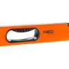 Рівень Neo Tools алюмінієвий, 100 см, 3 капсули, фрезерований, 2 ручки, магні (71-114) - Зображення 1