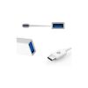Переходник USB3.1 Type-C to USB (OTG) 0.15m white HP (DHC-TC105) - Изображение 1