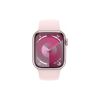 Смарт-годинник Apple Watch Series 9 GPS 41mm Pink Aluminium Case with Light Pink Sport Band - M/L (MR943QP/A) - Зображення 1