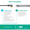 Кабель мультимедийный USB-C to HDMI M 1.8m 4K60Hz 90° corner Choetech (XCH-1803) - Изображение 2