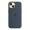 Чохол до мобільного телефона Apple iPhone 15 Silicone Case with MagSafe Storm Blue (MT0N3ZM/A) - Зображення 2