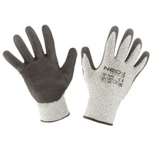 Защитные перчатки Neo Tools нитриловое покрытие, полиэфирный трикотаж, р.9, серый (97-610-9)