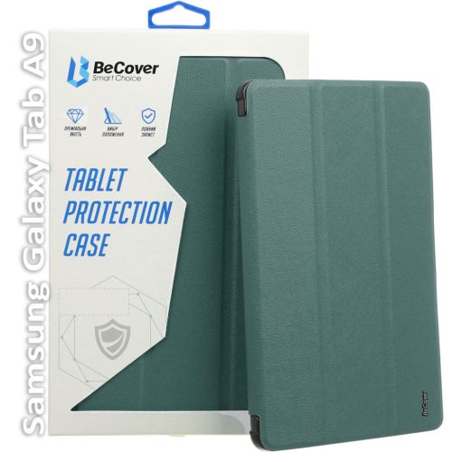 Чехол для планшета BeCover Smart Case Samsung Tab A9 SM-X115 8.7 Dark Green (709907)