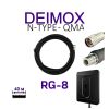 Кабель для дрона ALIENTECH RG8 для Deimox, QMA -N-type (2 шт) (Deimox, QMA -N-type) - Зображення 2