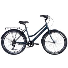 Велосипед Discovery Prestige Woman Vbr 26 17 ST 2024 Синьо-зелений (OPS-DIS-26-610)