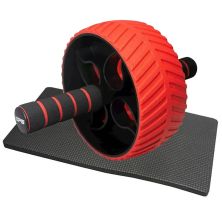 Ролик для преса Power System PS-4107 Full Grip AB Red + килимок Red/Black (4107RD-0)