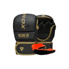 Перчатки для MMA RDX F6 Kara Matte Golden Plus L/XL (GSR-F6MGL-L/XL+)