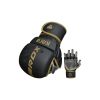 Рукавички для MMA RDX F6 Kara Matte Golden Plus L/XL (GSR-F6MGL-L/XL+) - Зображення 3