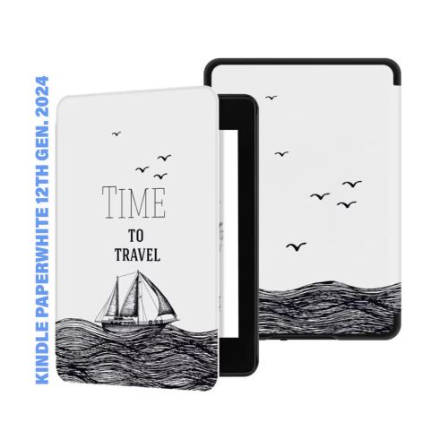 Чохол до електронної книги BeCover Smart Case Amazon Kindle Paperwhite 12th Gen. 2024 7 Time To Travel (712859)