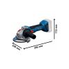 Шліфувальна машина Bosch GWS 18V-8 125мм, 11000об/хв, 1.6кг (без АКБ та ЗП) (0.601.9N9.000) - Зображення 2