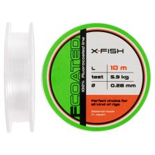 Флюорокарбон X-Fish FCoated 10m 0.28mm 5.9kg (1917.01.27)