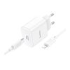Зарядное устройство HOCO C76A Pro Majestic USB-C PD30W + cable USB-C to Lightning White (6942007616317) - Изображение 2