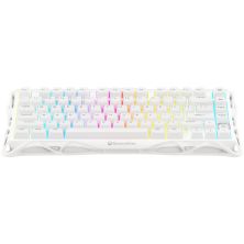 Клавіатура GravaStar Mercury K1 Lite Wireless/Bluetooth/USB UA White (GSK1LITE_WHT) Клавіатура GravaStar Mercury K1 Lite Wireless/Bluetooth/USB UA White (GSK1LITE_WHT)
