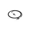 Дата кабель USB-C to USB-C 1.0m 3A 60W silicone black BOROFONE (6974443384802) - Зображення 1