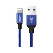 Дата кабель USB 2.0 AM to Lightning 1.2m navy blue Baseus (CALYW-13) Дата кабель USB 2.0 AM to Lightning 1.2m navy blue Baseus (CALYW-13)