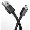 Дата кабель USB 2.0 AM to Micro 5P 2.0m Nets T-M801 Black T-Phox (T-M801(2) black) - Изображение 2