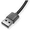 Дата кабель USB 2.0 AM to Micro 5P 2.0m Nets T-M801 Black T-Phox (T-M801(2) black) - Зображення 3