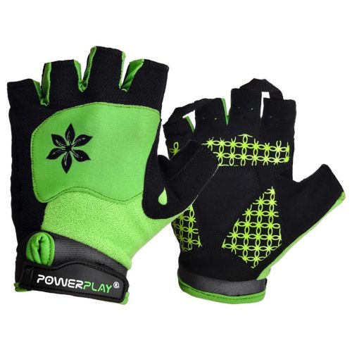 Велоперчатки PowerPlay Women 5284 Green S (5284B_S_Green)