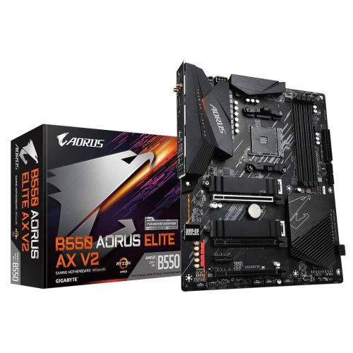 Материнська плата GIGABYTE B550 AORUS ELITE AX V2