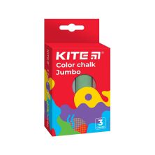 Мел Kite цветной Jumbo Fantasy, 3 цвета (K22-077-2)