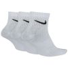 Шкарпетки Nike U NK EVERYDAY LTWT ANKLE 3PR SX7677-100 38-42 3 пари Білі (888407239007) - Зображення 1
