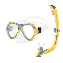 Набір для плавання Aqua Speed Aura + Evo 5574 605-18 жовтий Діт OSFM (5908217655745)