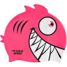 Шапка для плавання Aqua Speed Zoo Pirana 246-03 9698 рожевий Діт OSFM (5908217696984)