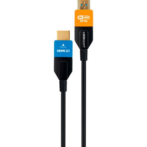 Кабель мультимедійний HDMI to HDMI 10.0m V.2.1 8K 60Hz/4K 120Hz Optic (AOC) Cablexpert (CC-HDMI8K-AOC-10M)