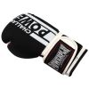 Боксерські рукавички PowerPlay 3086 Matt Challenger Чорно-Білі 16 унцій (PP_3086_16oz_Bl/White) - Зображення 3