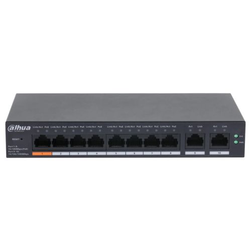 Комутатор мережевий Dahua DH-CS4010-8ET-60