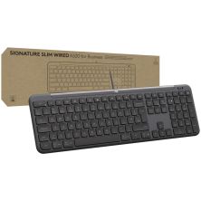 Клавіатура Logitech Signature Slim K620 for Business USB-C UA Graphite (920-013333) Клавіатура Logitech Signature Slim K620 for Business USB-C UA Graphite (920-013333)