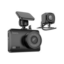 Видеорегистратор HOCO DV3 Driving recorder with display dual-channel Black (6942007608183)