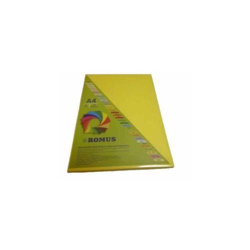 Бумага Romus A4 80 г/м2 100c, yellow canary (R50799)