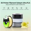 Пластик для 3D-принтера Creality Soleyin PLA ULTRA 1kg, 1.75mm, blue ocean (3301010502) - Зображення 1