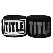 Бинт для спорту Title Boxing Power-Flex Elite 180 4.5м Black (TPFHW BK)