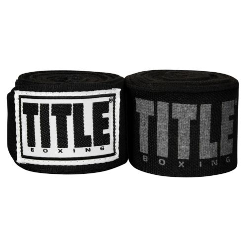 Бинт для спорту Title Boxing Power-Flex Elite 180 4.5м Black (TPFHW BK)
