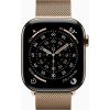 Смарт-часы Apple Watch Series 11 GPS + Cellular 46mm Gold Titanium Case with Gold Milanese Loop - M/L (MFD84RK/A) - Изображение 1