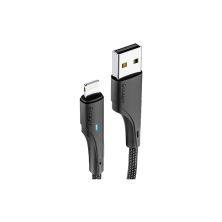 Дата кабель USB 2.0 AM to Lightning 0.25m 2.4A black Essager (EXCL-LSB01) Дата кабель USB 2.0 AM to Lightning 0.25m 2.4A black Essager (EXCL-LSB01)